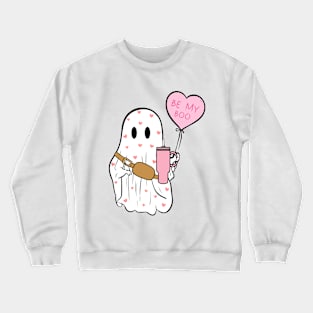 Be My Boo Boujee Cute Ghost Love Crewneck Sweatshirt